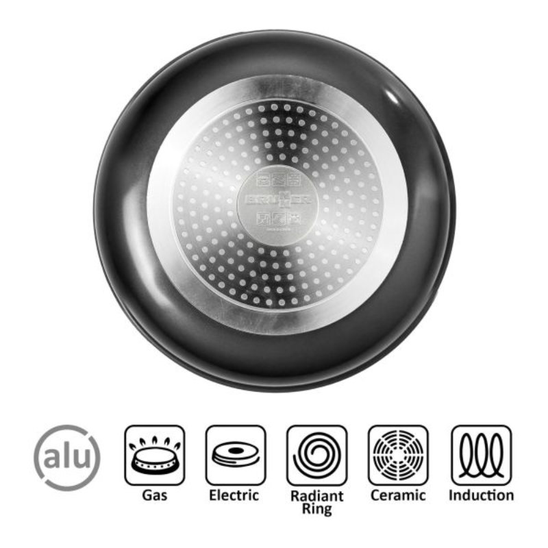 Brunner Topfset Pirate Spacemaster Mini Aluminium, 6-teilig