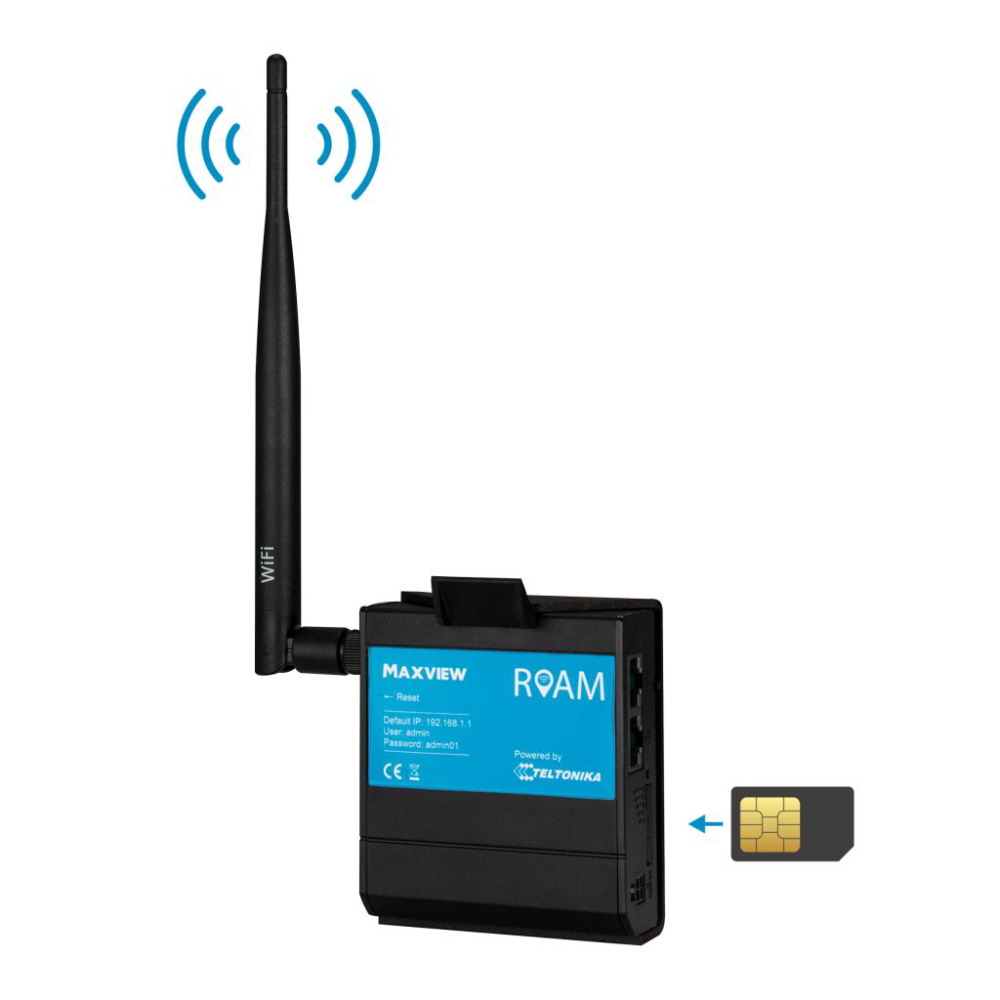 Maxview LTE/WiFi-Antenne Roam weiß