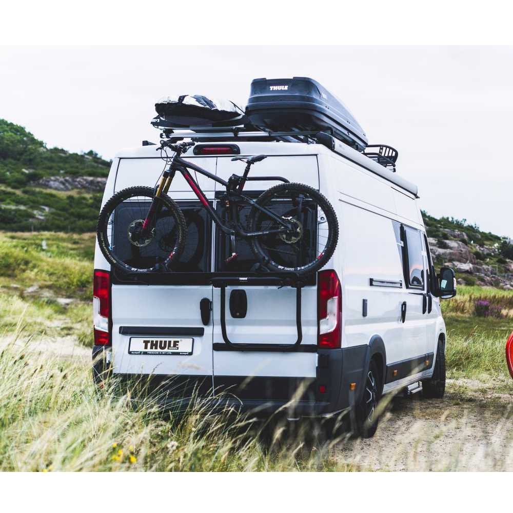 Thule Fahrradträger Elite Van XT schwarz für Fiat Ducato ab Baujahr 07/2006