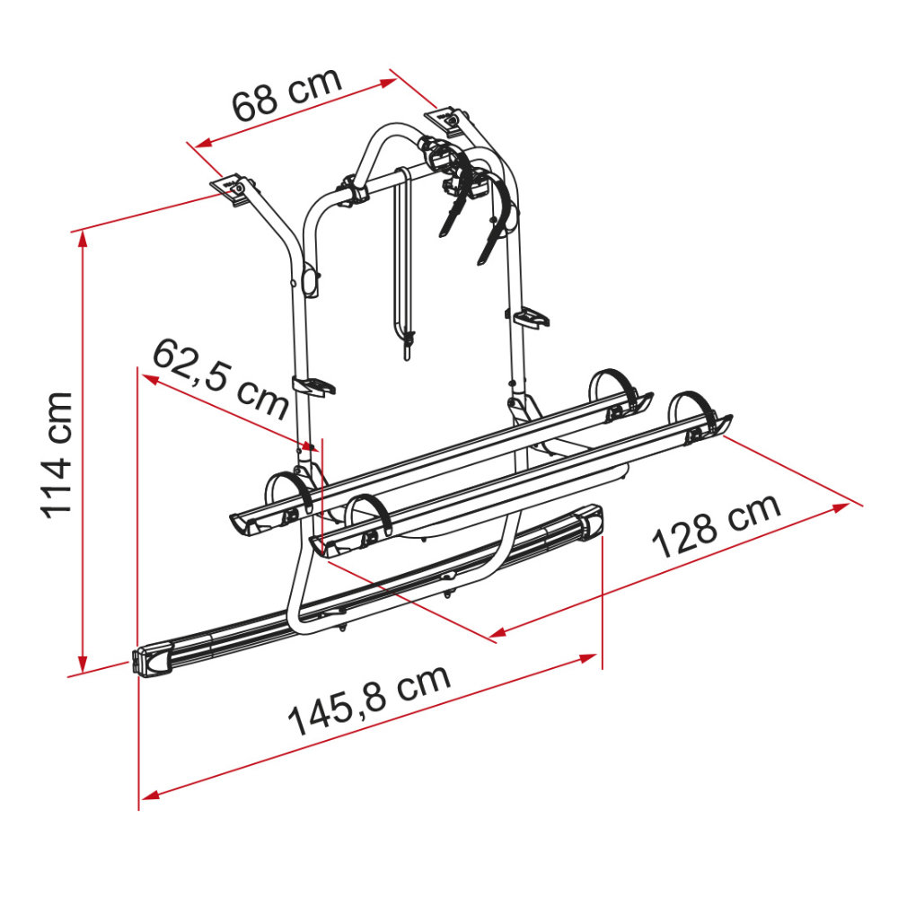 Fiamma Carry-Bike PSA schwarz