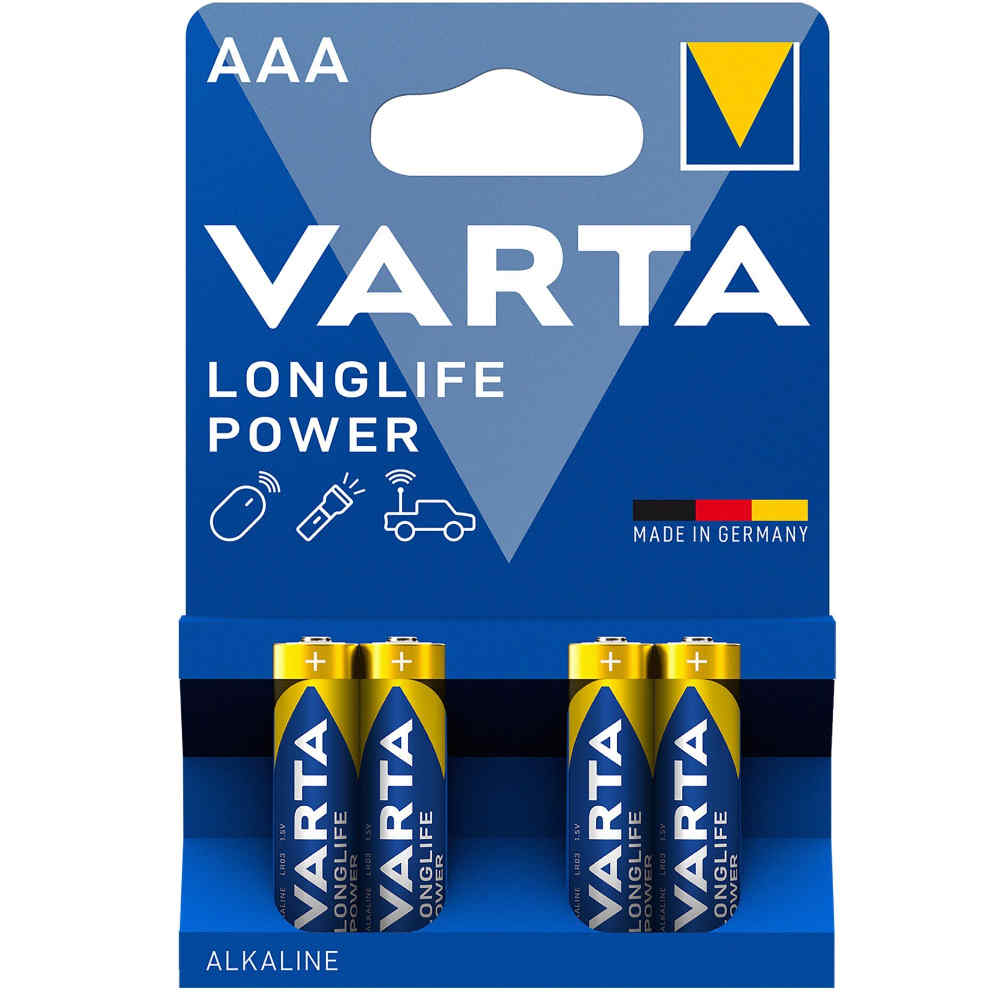 Varta Longlife Power Batterie AAA 1,5 V