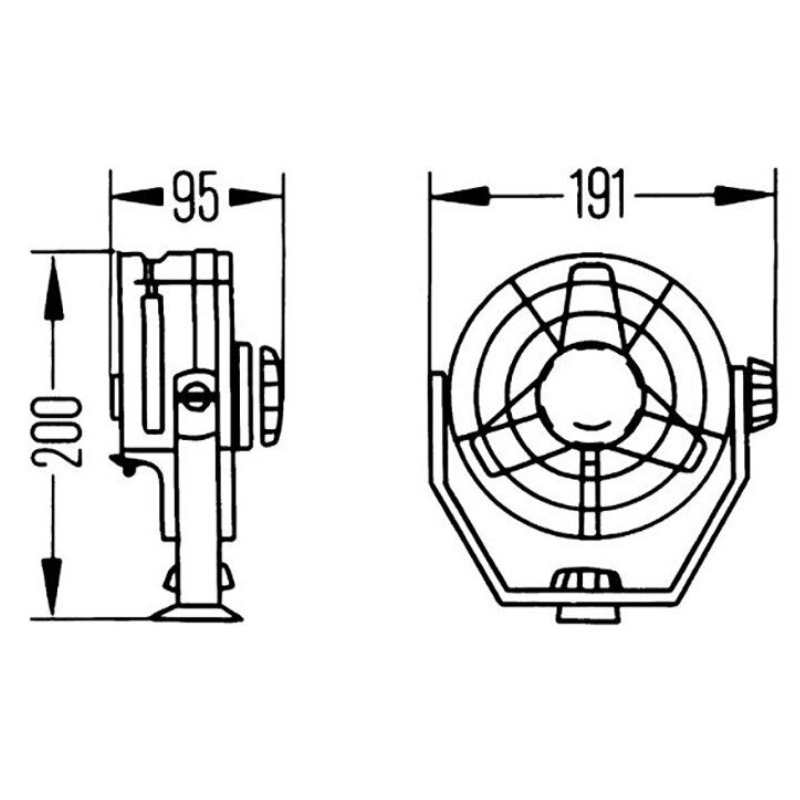 Hella Turbo-Ventilator 12 Volt