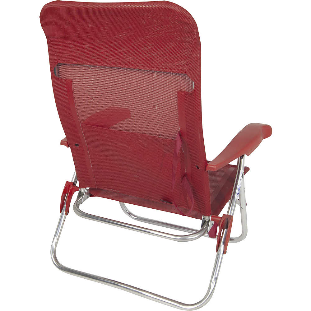 Crespo Strandstuhl Beach Chair rot