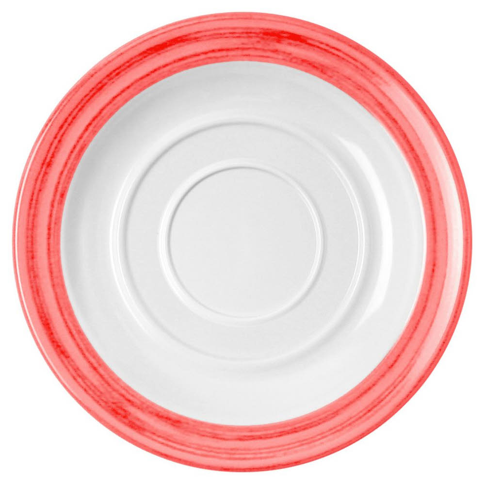 Waca Untertasse Melamin Bistro rot