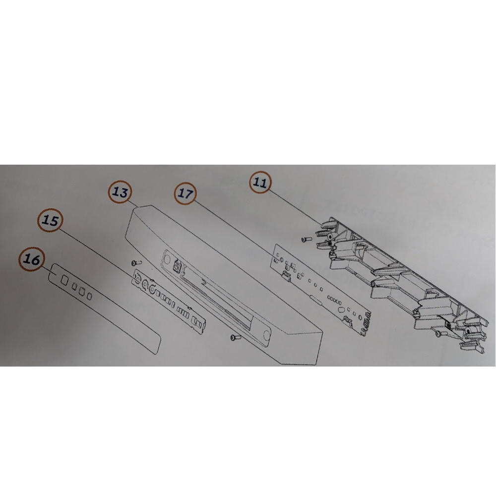 Thetford Gehäuse Linksanschlag für Kühlschrank ab 06/2016 (Nr. 691464)