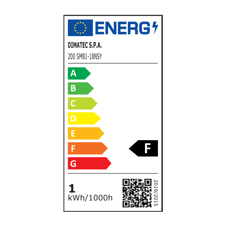 Dimatec Einbauspot Diffusor, 6,8 cm, 18 LEDs - chrom