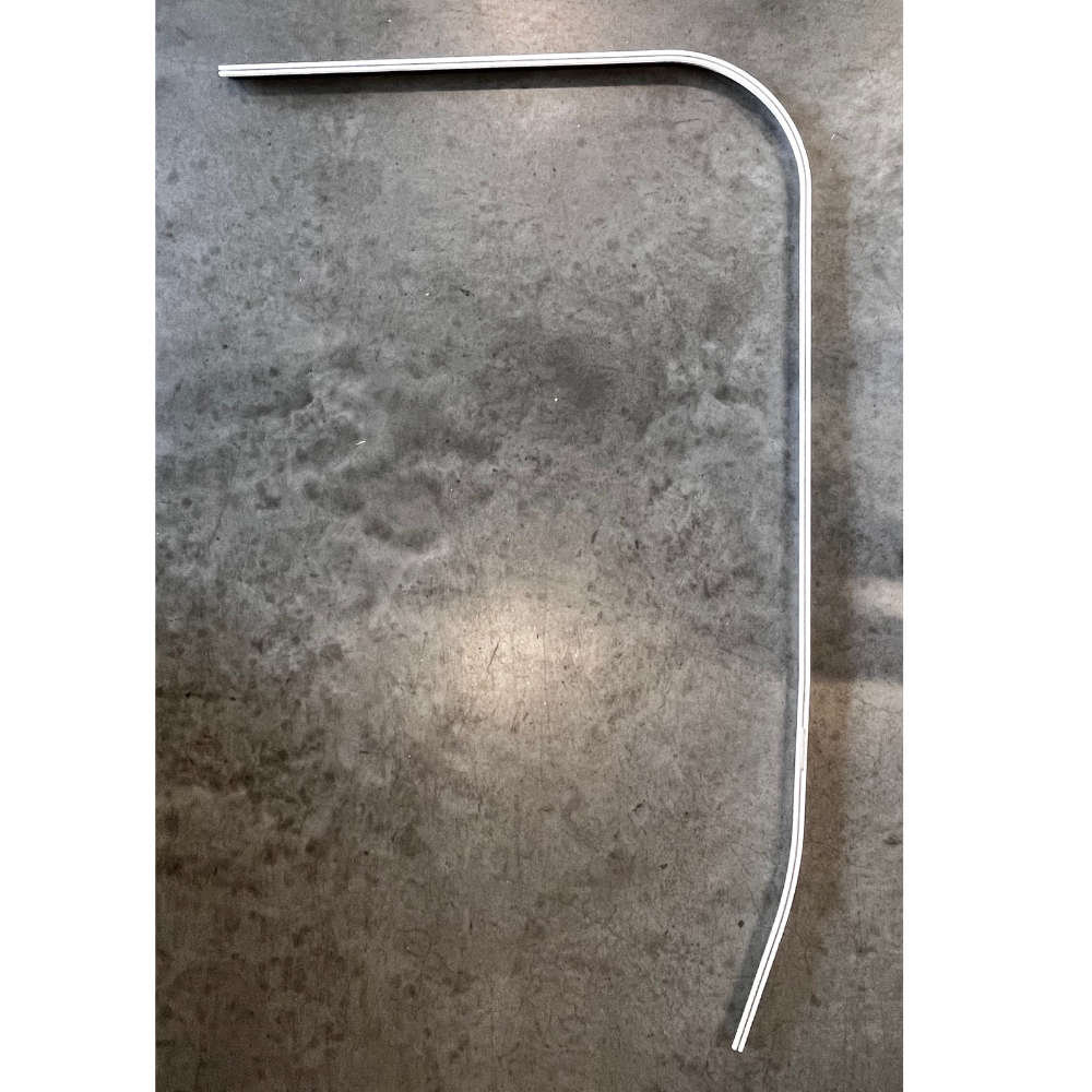 Hobby Vorzeltleiste weiss, Heck links gebogen (2009 -2013)