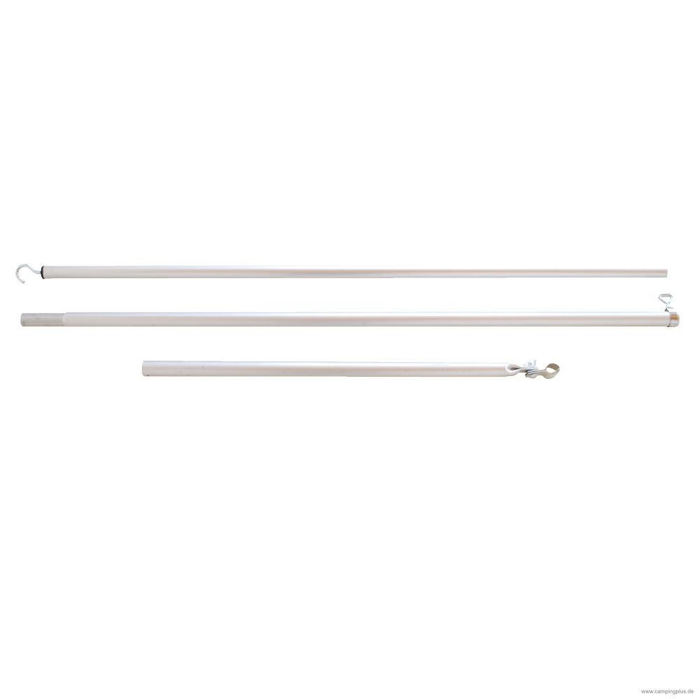 Alu Dachhakenstange 32 mm, 170-260 cm