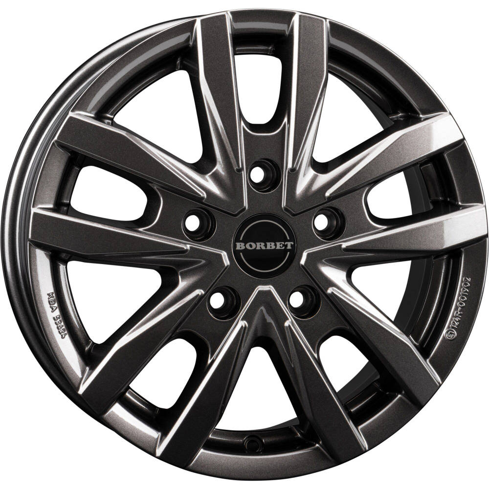 Borbet Alufelge CW5, Ducato, mistral anthracite glossy