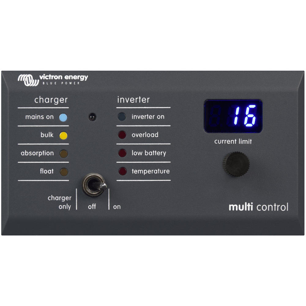 Victron Energy Digitales Multipanel Control 200/200A GX für Wechselrichter