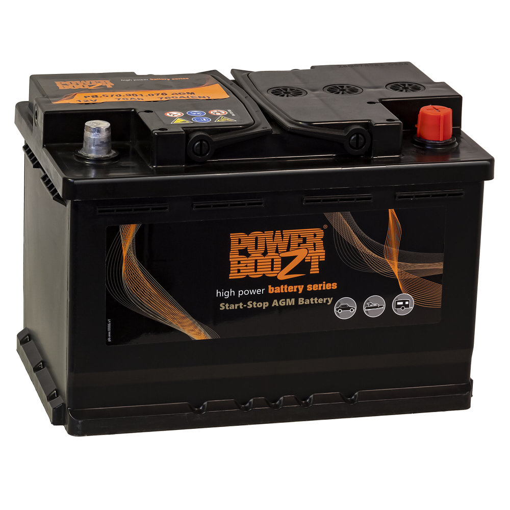 Powerboozt Batterie PB-70 AGM