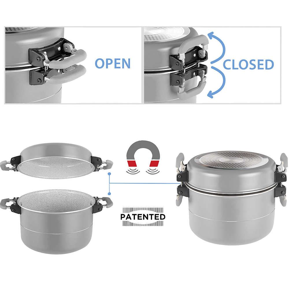 Brunner Topfset Fusion 7 + 1 Aluminium