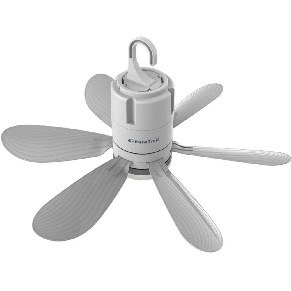 Eurotrail Deckenventilator mit Lampe, 230 Volt