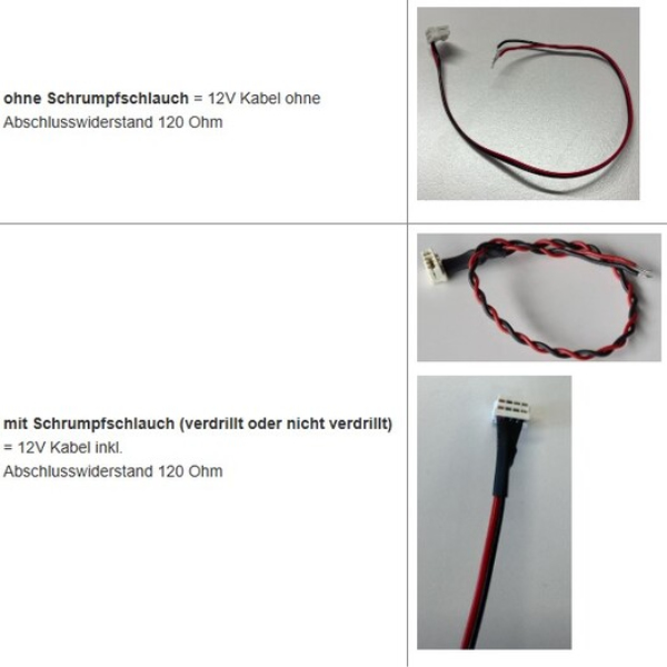 Truma Kabel CAN+120R, e4f-x2, 0,5 m (Nr. 47000-00216)