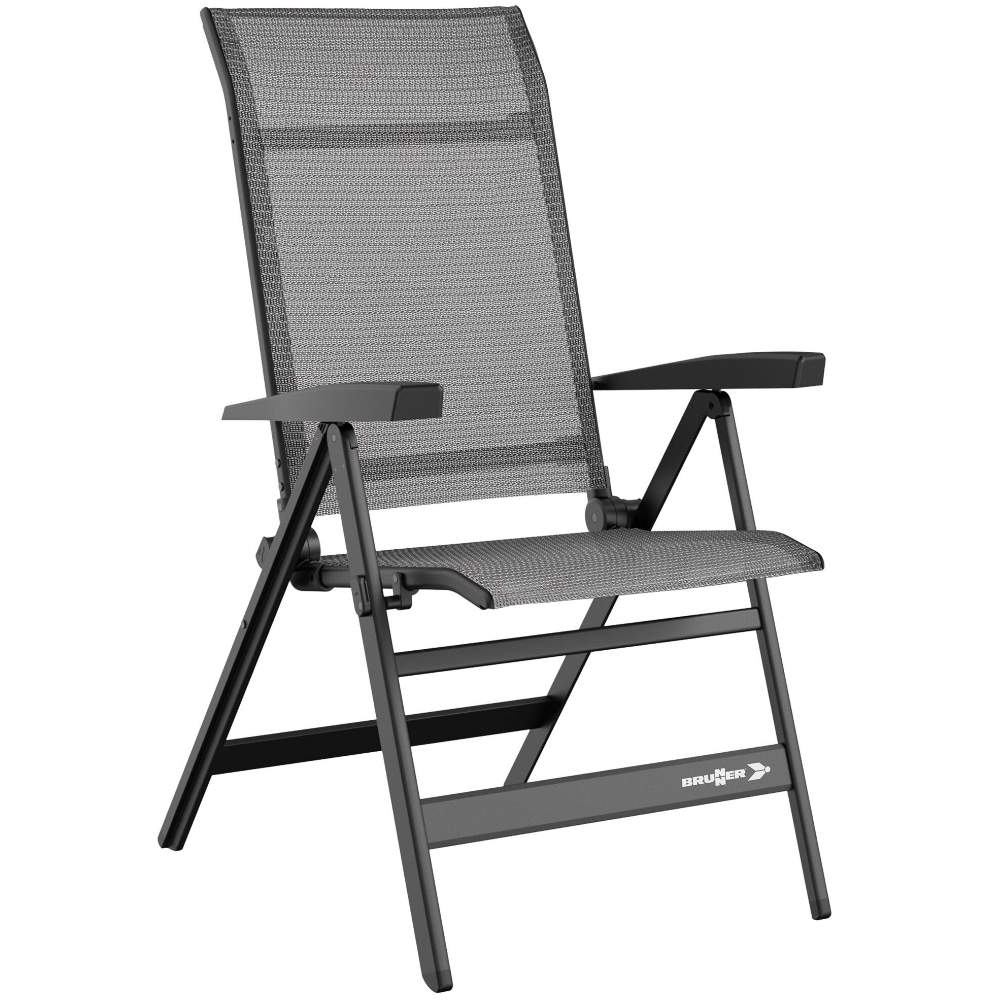 Brunner Campingstuhl Travelounger Air M grau-meliert