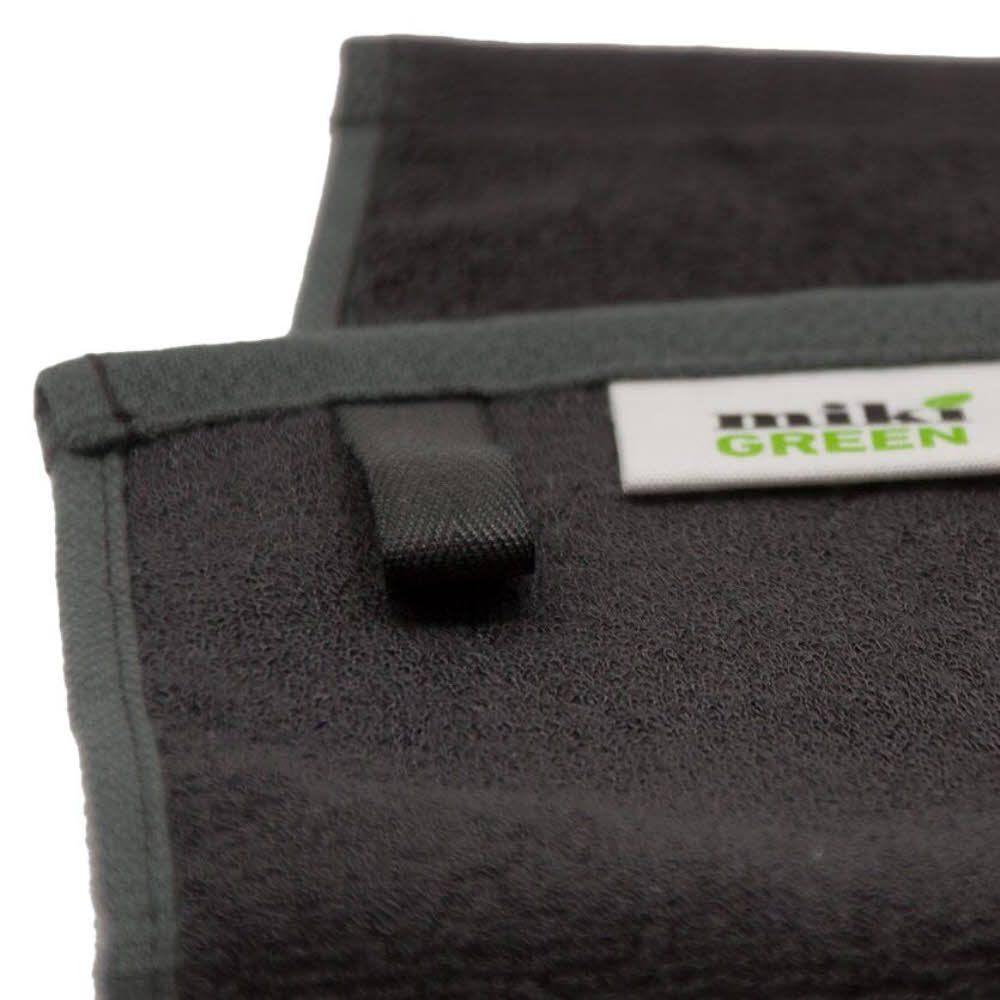 mikiGreen Bambustücher, anthrazit, 3er-Set