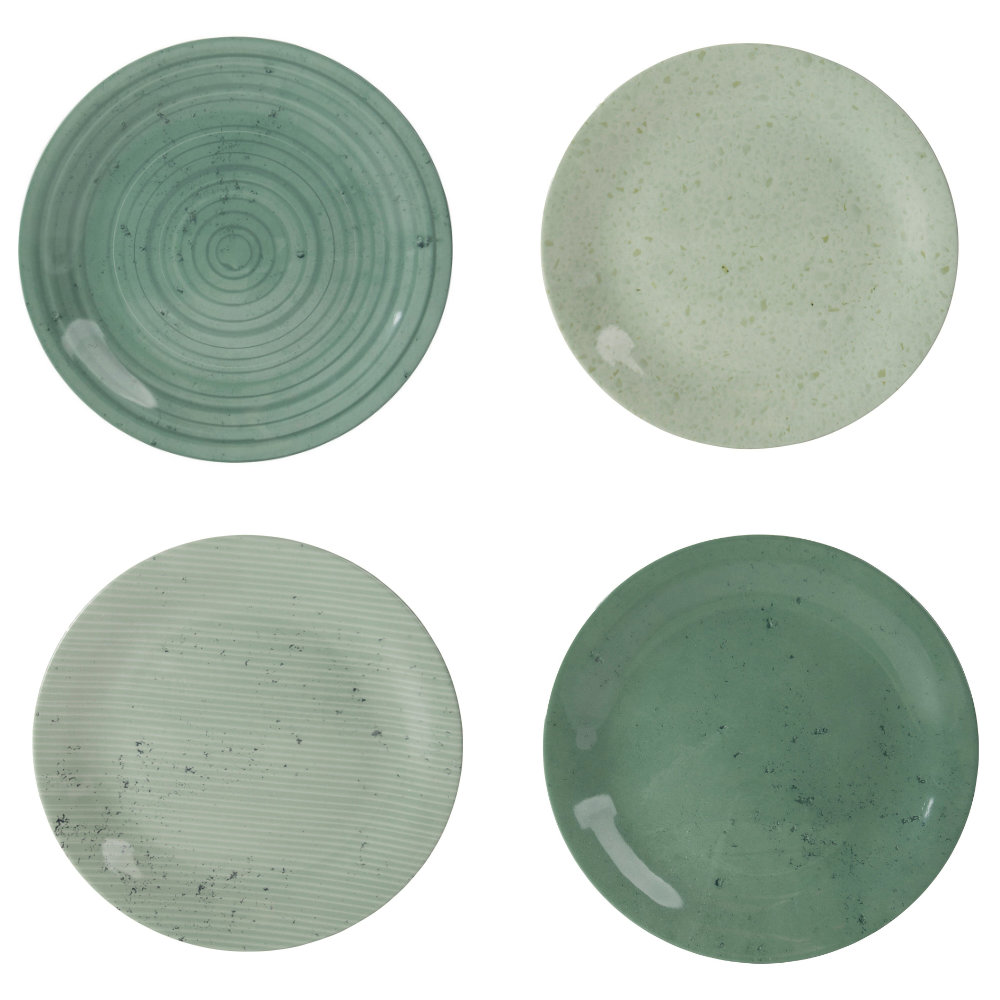 bo-camp Geschirrset Mix and Match Forest 16-teilig