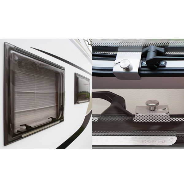 WOMO-Sicherheit Sicherheitsprofil für rahmenlose Fenster