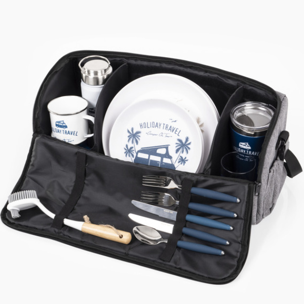 Holiday Travel Picknick- und Geschirrtasche