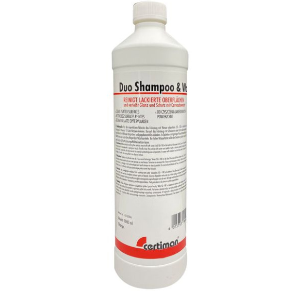 Certiman Duo Shampoo & Wax, 1000 ml