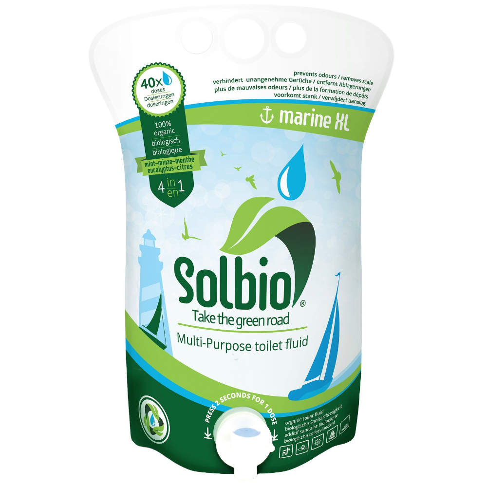 Solbio Toilettenzusatz 4 in 1 Marine, 1,6 l