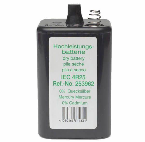 nissen Hochleistungsbatterie IEC 4R25, 6 V