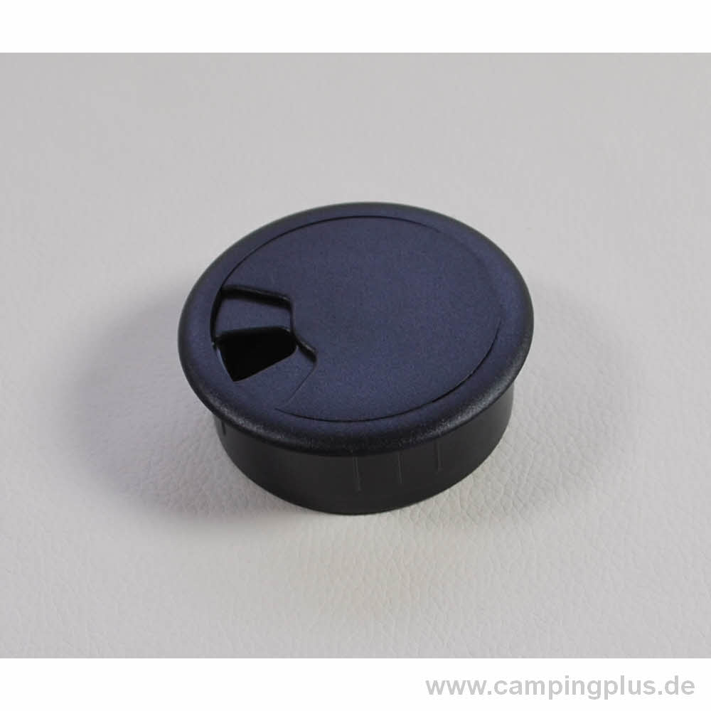 Hobby Kabeldurchführung schwarz, Einbaumaß 60 mm (2001 - 2026)