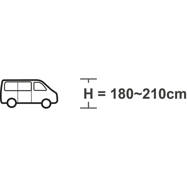 Westfield Pavillonluftzelt Triton - 300 x 235 x 300 cm