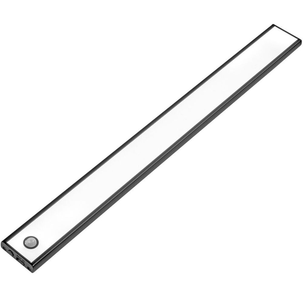 Fawo Akku-Flachleuchte WS-Lite mit Bewegungsmelder, schwarz