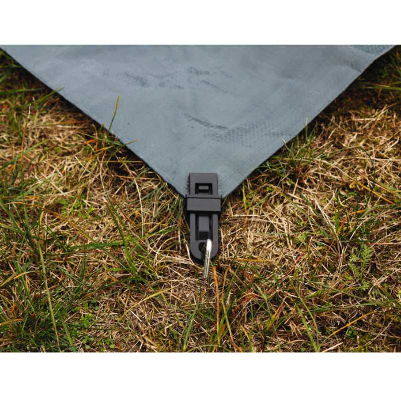 Reimo Tent Befestigungclips für Zeltteppiche, 4 Stück