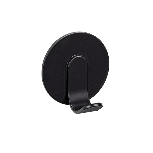 Wenko Turbo-Loc Wandhaken Uno Bivio Farbe black matt