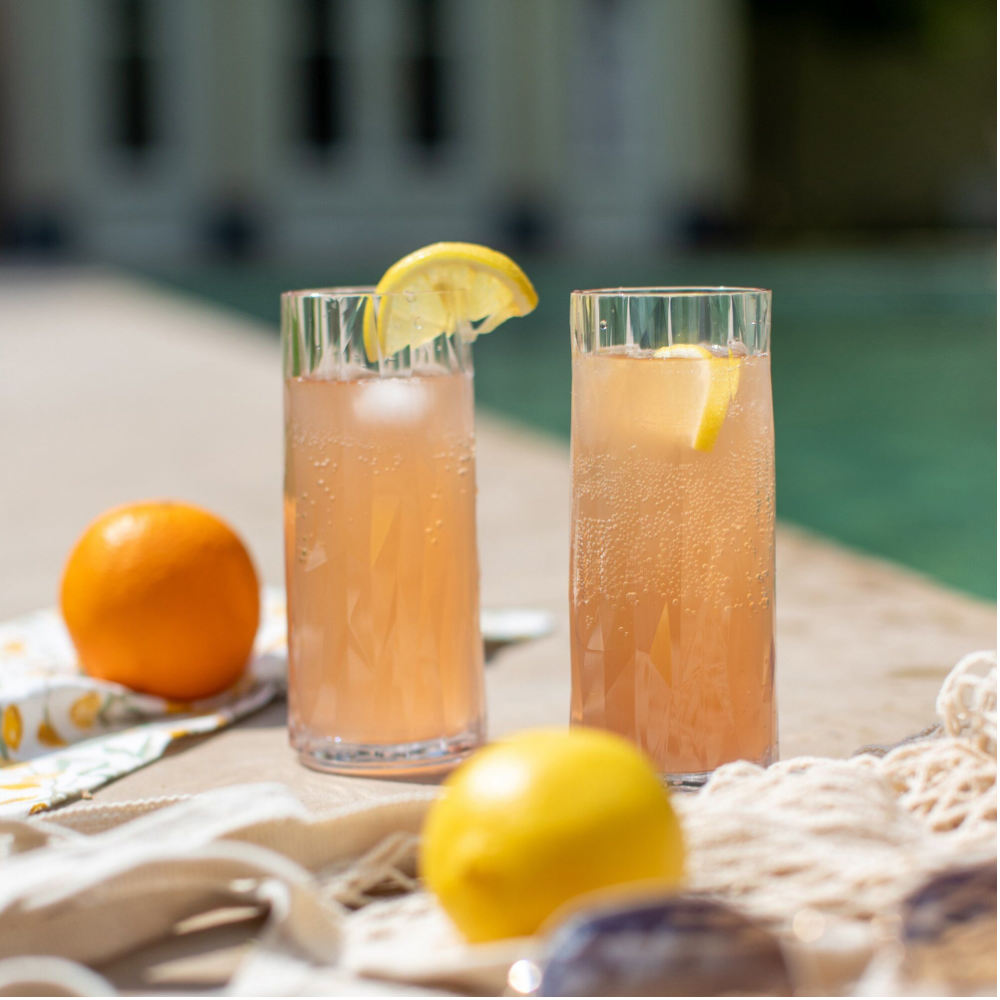 Koziol Glasserie Superglas CLUB Trinkglas 300 ml, 2er-Set, Club No. 8