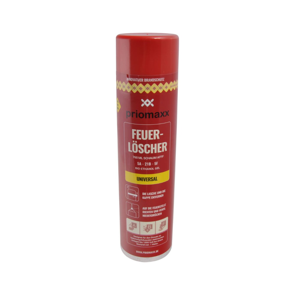 Priomaxx Spray-Feuerlöscher 760 ml