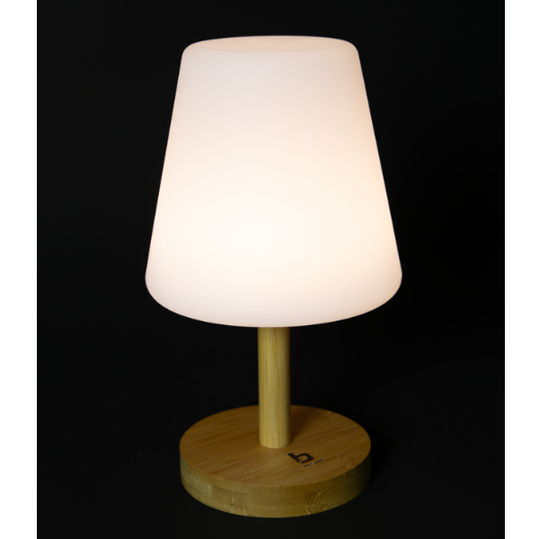 Bo-Camp Tischlampe BC UO Cambridge M braun/weiß