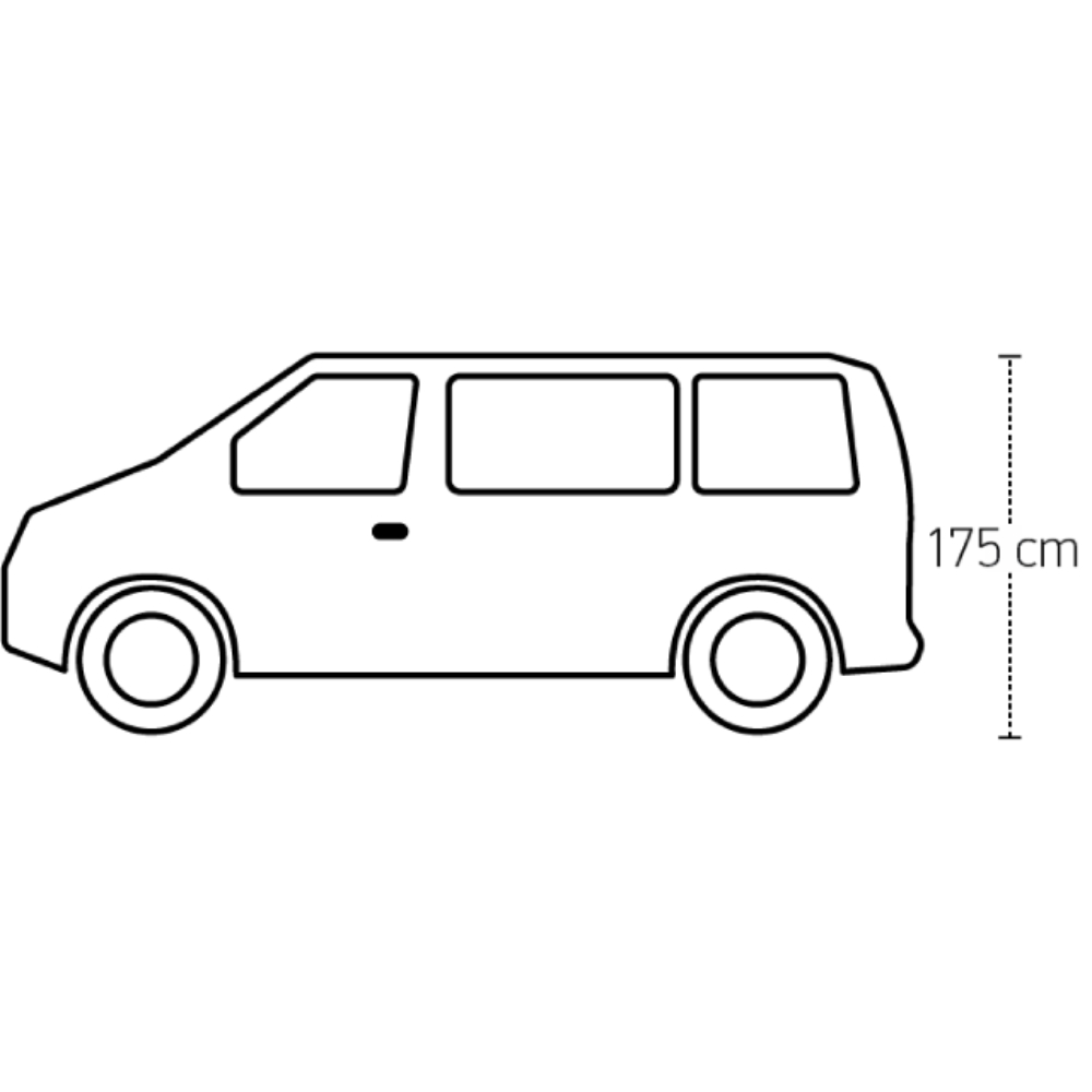 Isabella Tunnel, Schleuse für Buszelt Air X-Tension, Urban Van
