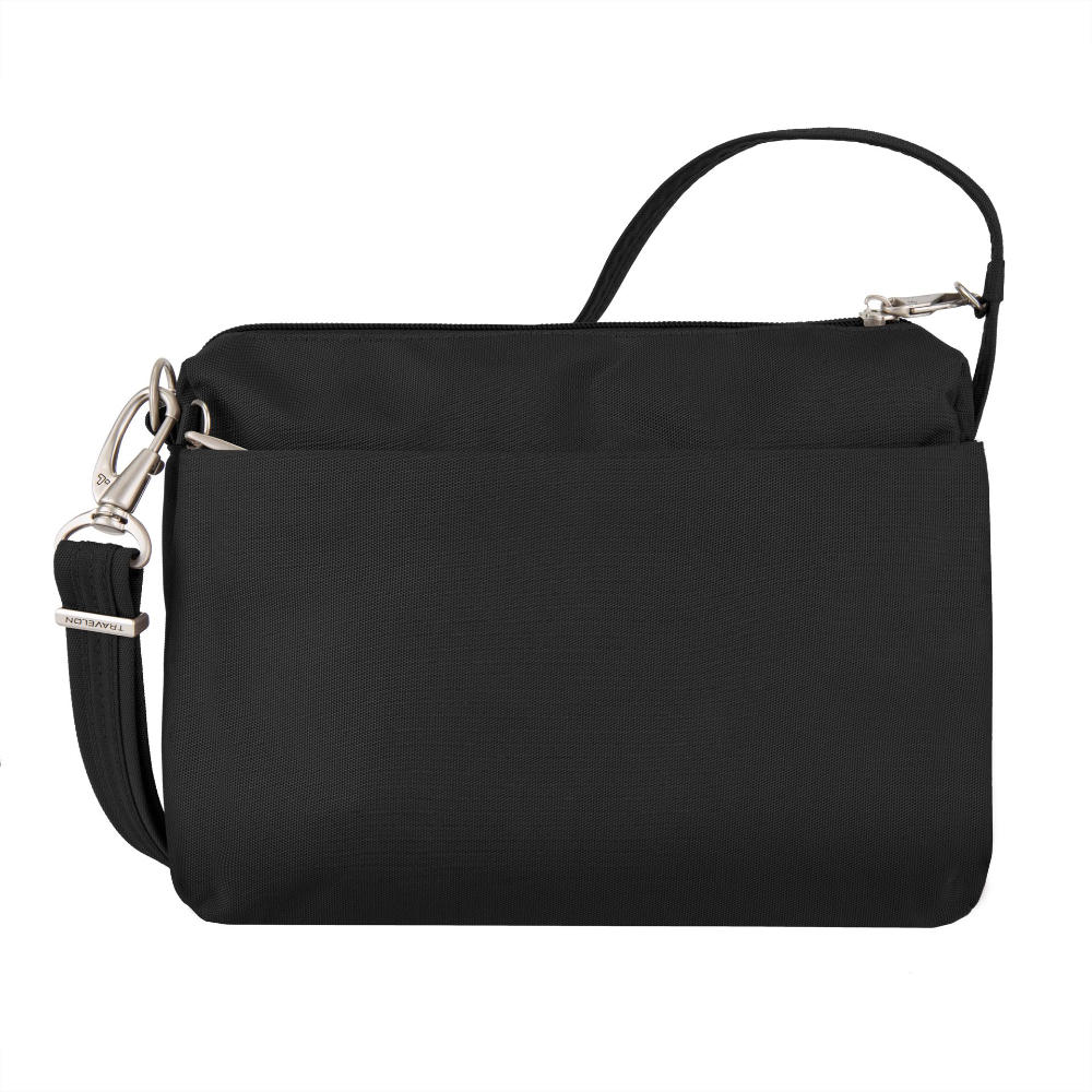 Travelon Umhängetasche Diebstahlsicher schwarz Crossbody Classic