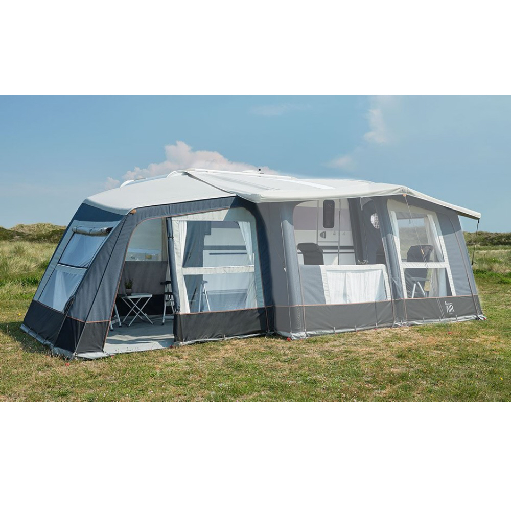 Isabella Anbau links zu Luftzelt Cirrus Coast