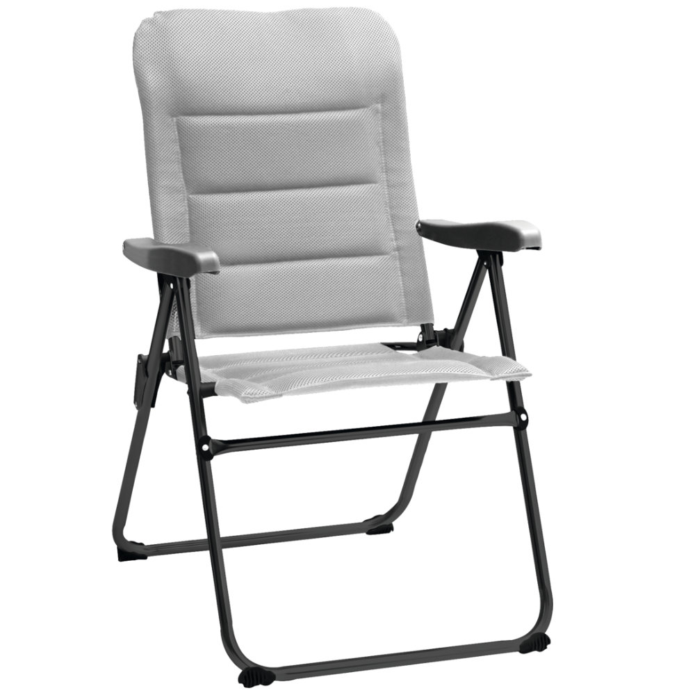 Brunner Campingstuhl / Klappsessel SKYE 3D Compact, hellgrau