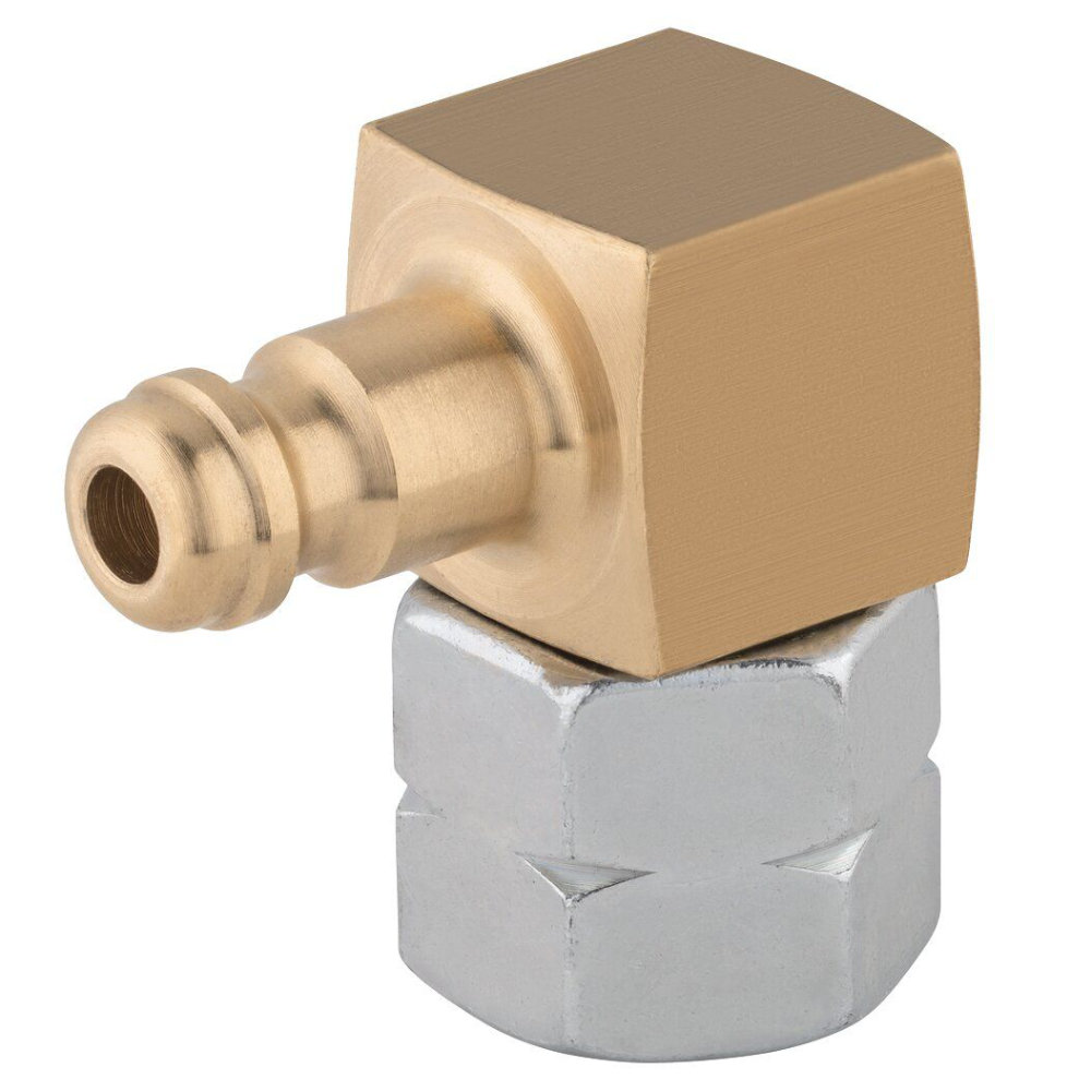 GOK Stecknippel für Steckkupplung G 1/4LH-ÜM 90°