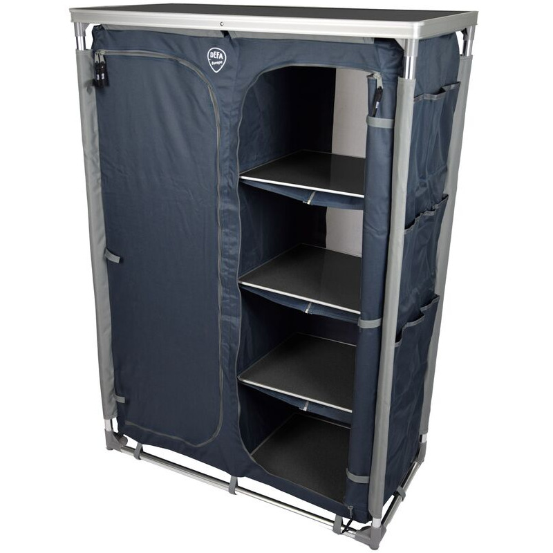 DEFA Campingschrank mit 8 Fächer blau