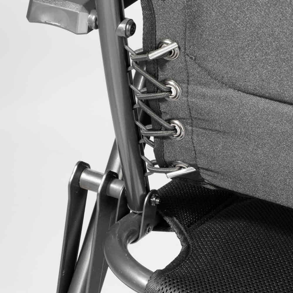 FrankanaFreiko Campingstuhl HighQ Comfortable Blackline