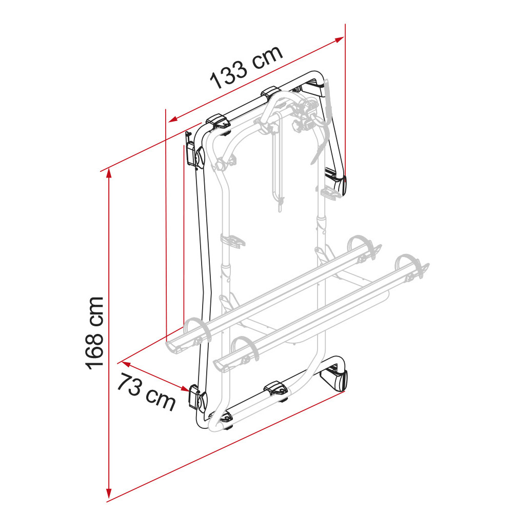 Fiamma Kit Carry Bike Frame Mercedes-Benz Sprinter W907/W910