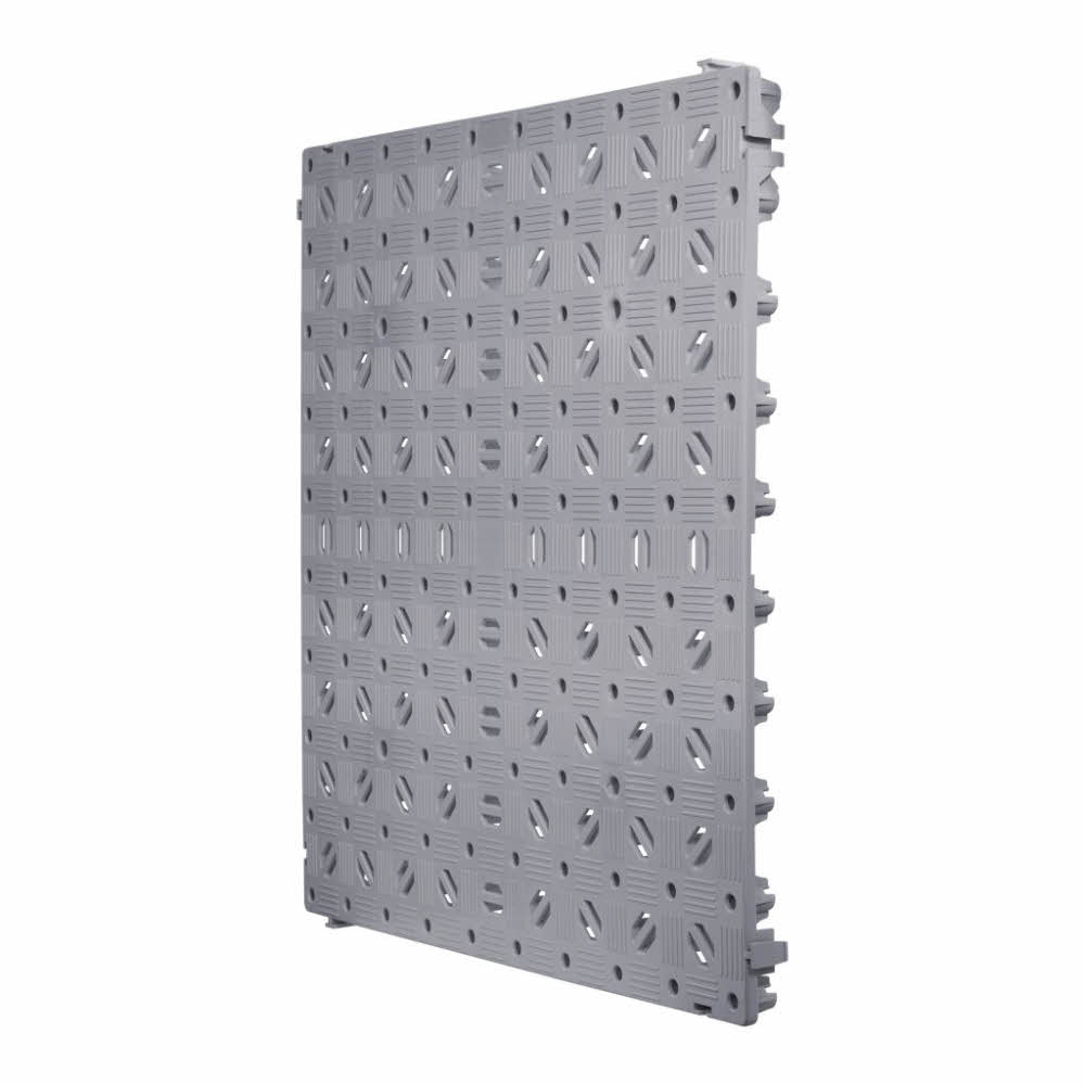 Clippy Kunststoff-Bodenrost basaltgrau, 50 x 50 cm