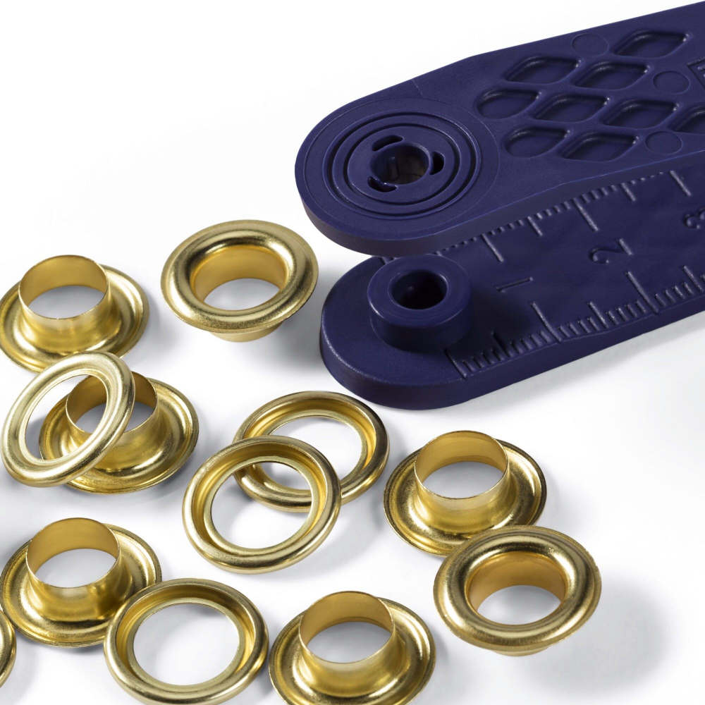 Prym Ösen mit Scheiben 8 mm, 24Stück