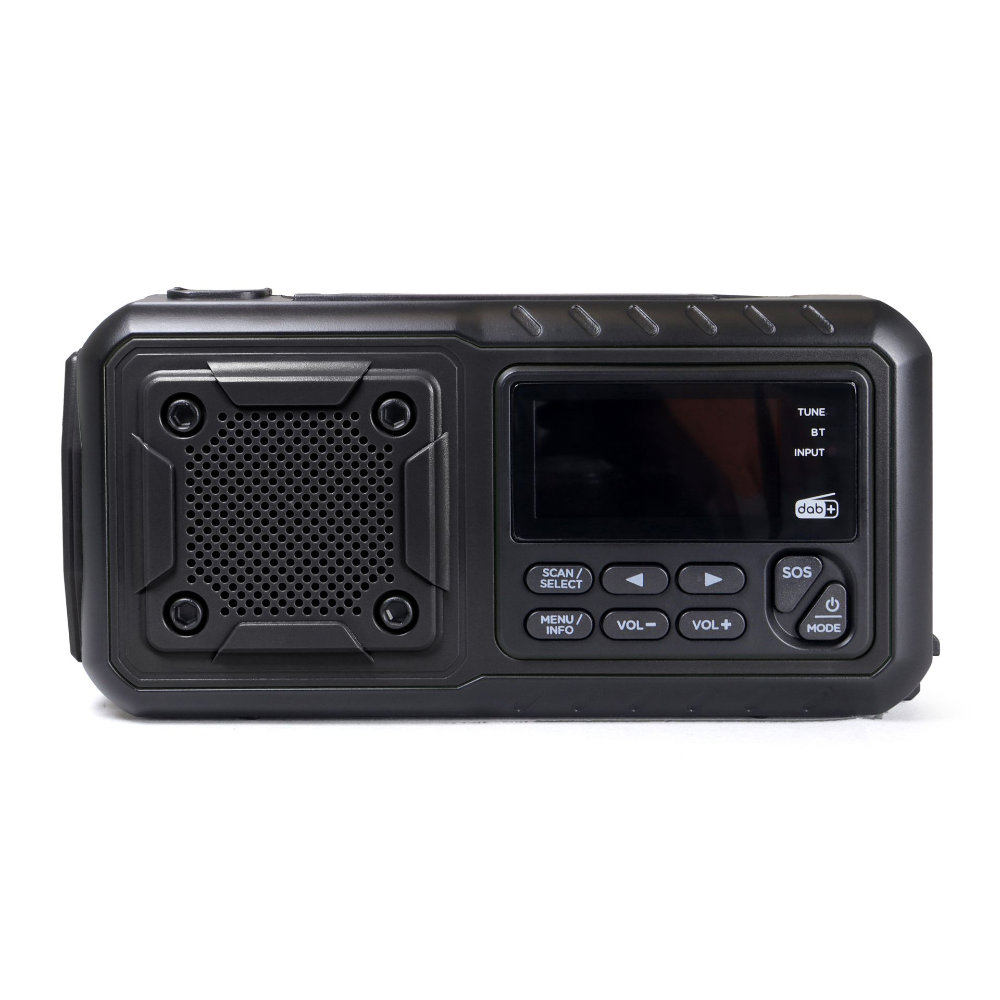 Origin Outdoors Kurbelradio Multi DAB+ schwarz 4000 mAh