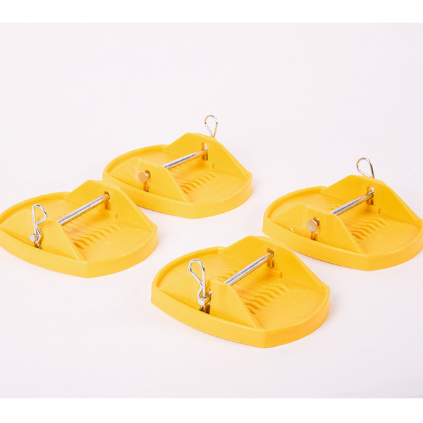 Carbest Stützplatten 4 Stück,gelb