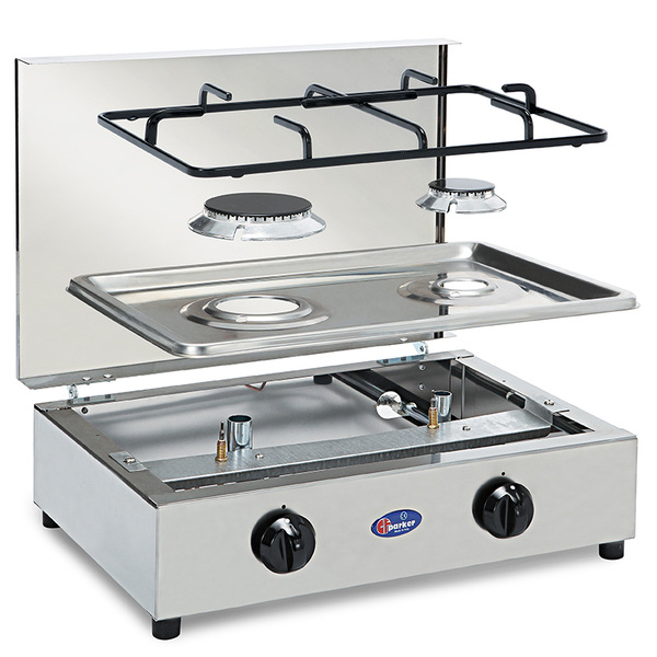 Parker Gaskocher 200 ACCGPS mit zwei Brennern