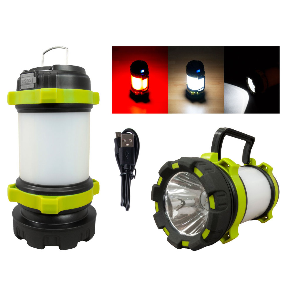 Origin Outdoors LED-Campinglaterne Spotlight 1000 Lumen