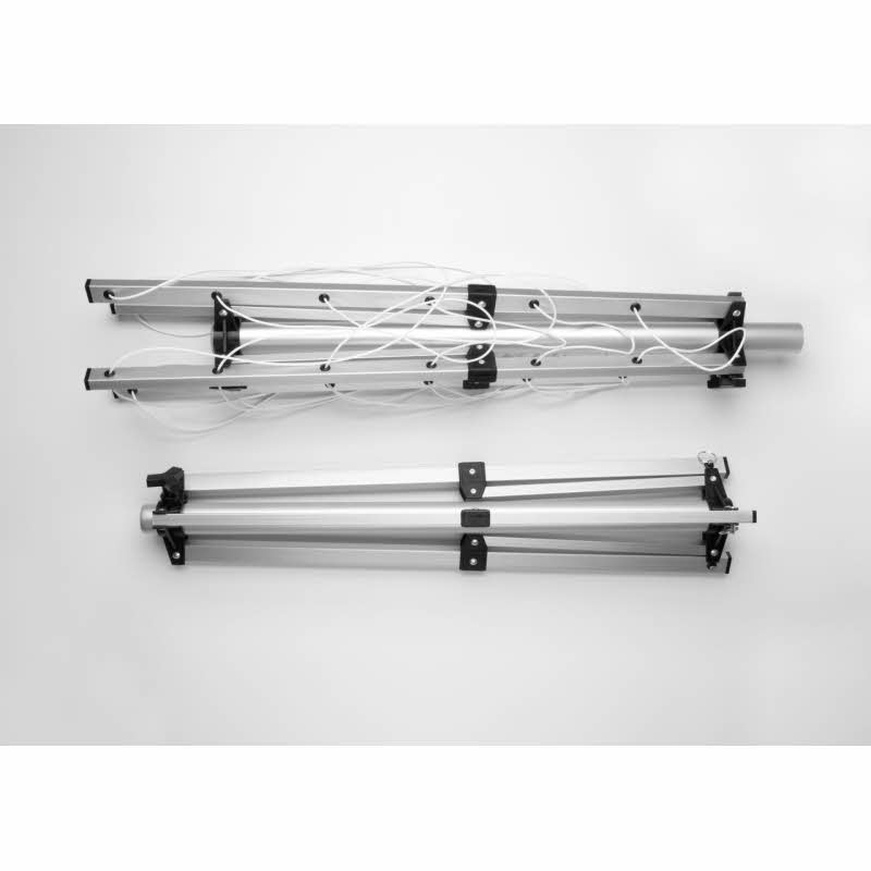 Wäschespinne mit Stativ und Tasche