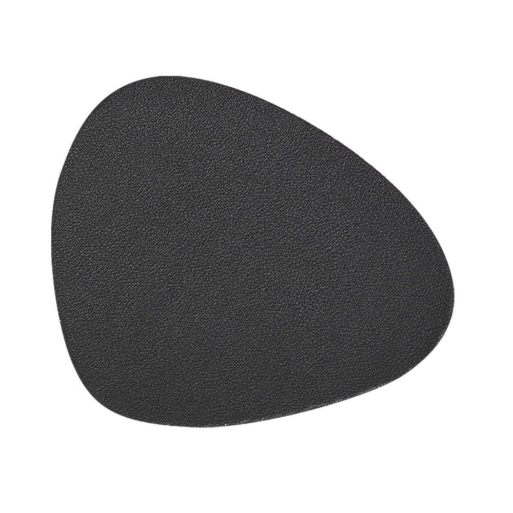 Zeller Glasuntersetzer schwarz, 6 Stück